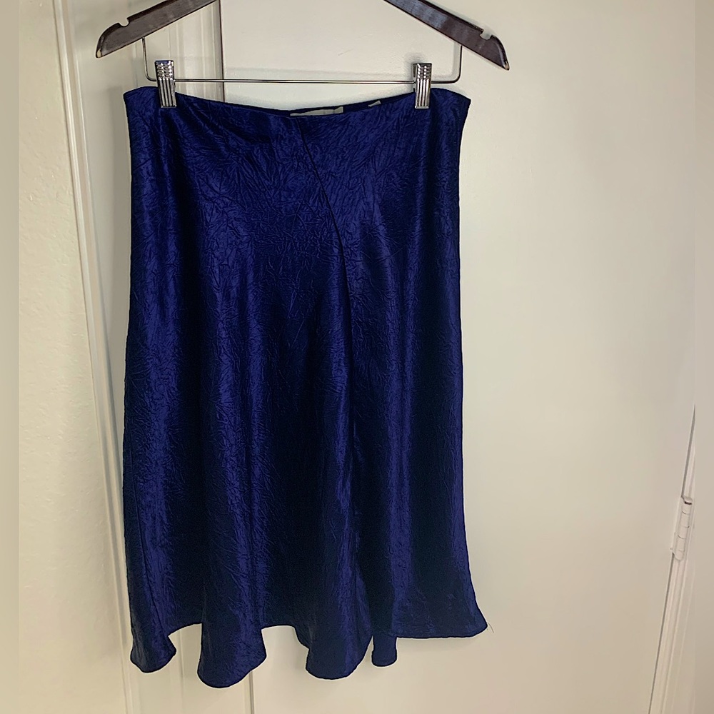 Venice Royal Blue Asymmetrical Skirt